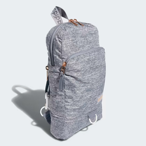 Adidas Essentials Convertible Crossbody Backpack Jersey Grey - Picture 2 of 14